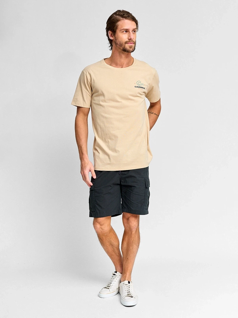 POLERA HOMBRE CLOUDBREAK ALGODÓN MANGA CORTA PRINT - 4