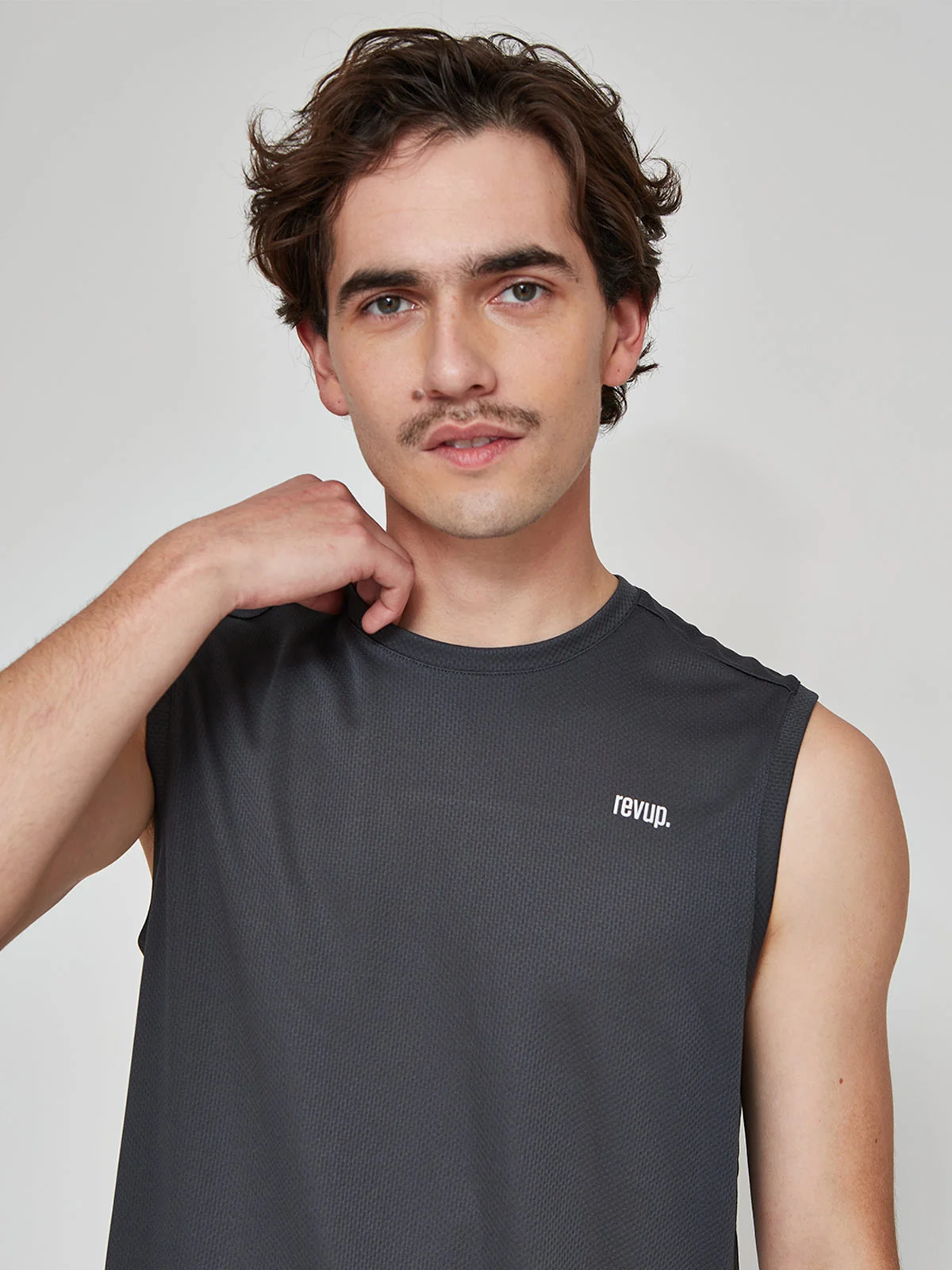POLERA SIN MANGAS HOMBRE REVUP EBAS - 3