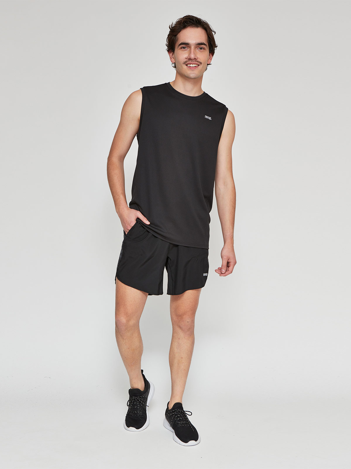 POLERA SIN MANGAS HOMBRE REVUP EBAS - 4
