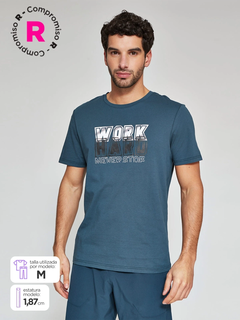 POLERA MANGA CORTA HOMBRE REVUP NAVID