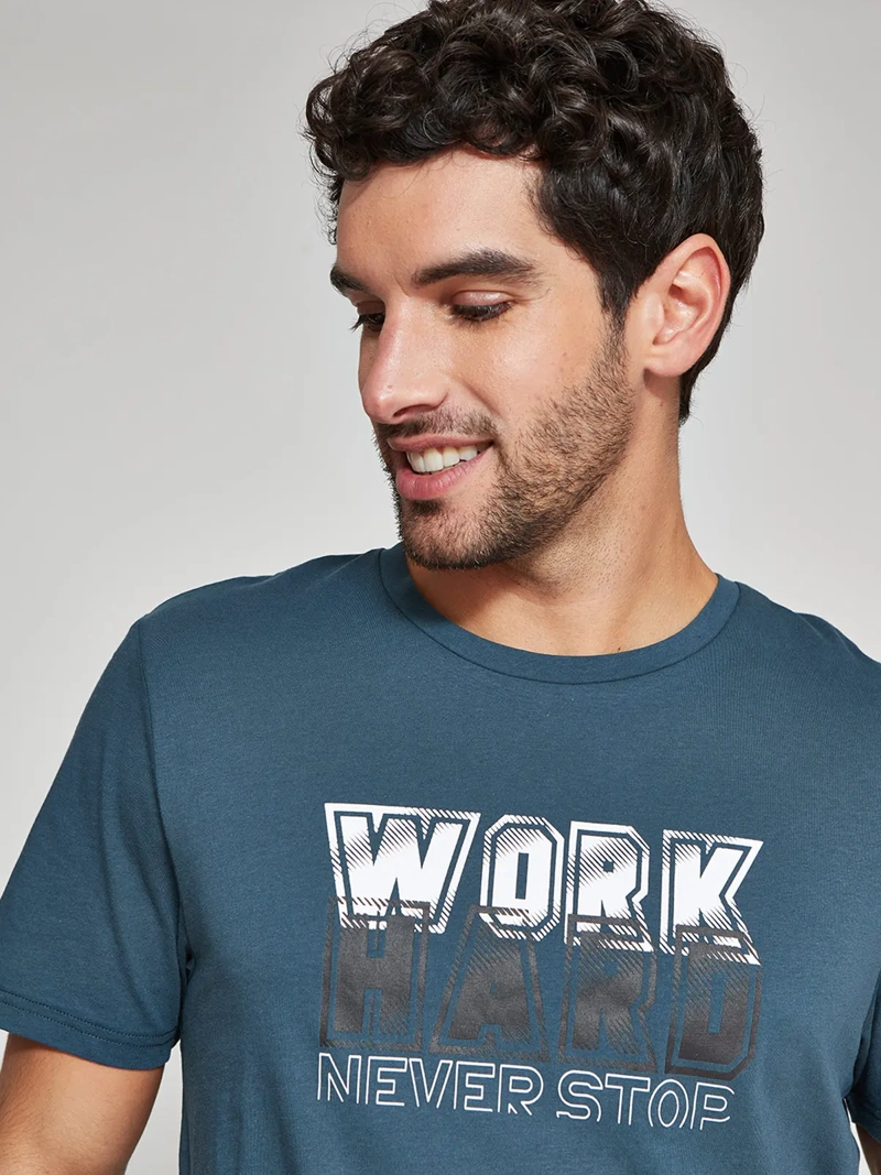 POLERA MANGA CORTA HOMBRE REVUP NAVID - 3