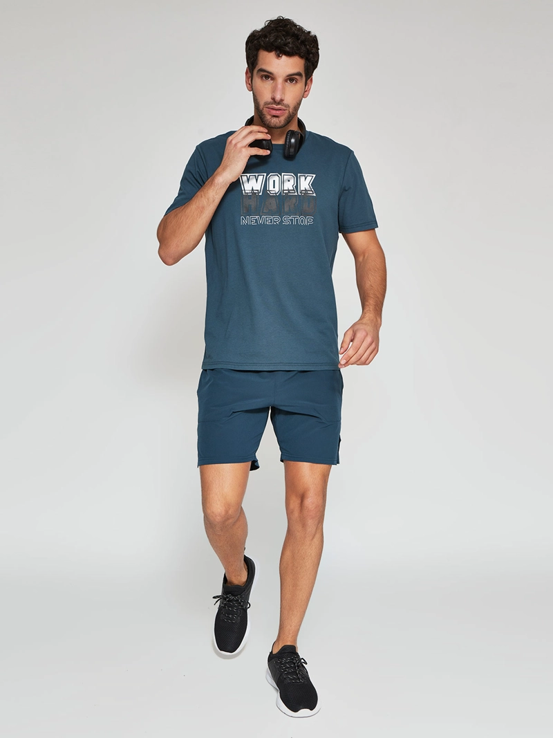 POLERA MANGA CORTA HOMBRE REVUP NAVID - 4