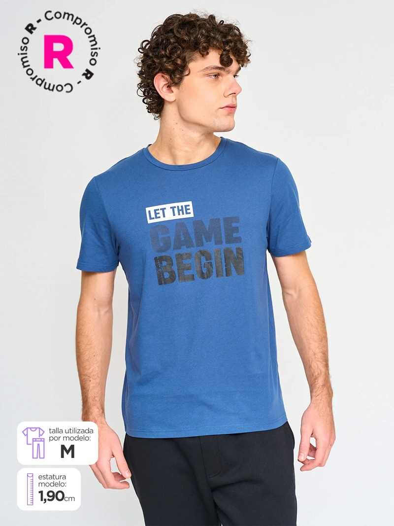POLERA MANGA CORTA HOMBRE REVUP NAVID - 1