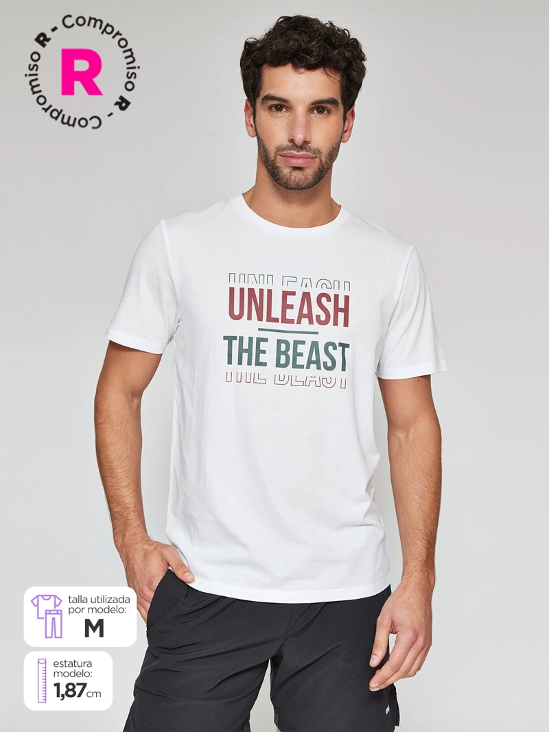 POLERA MANGA CORTA HOMBRE REVUP NAVID - 1