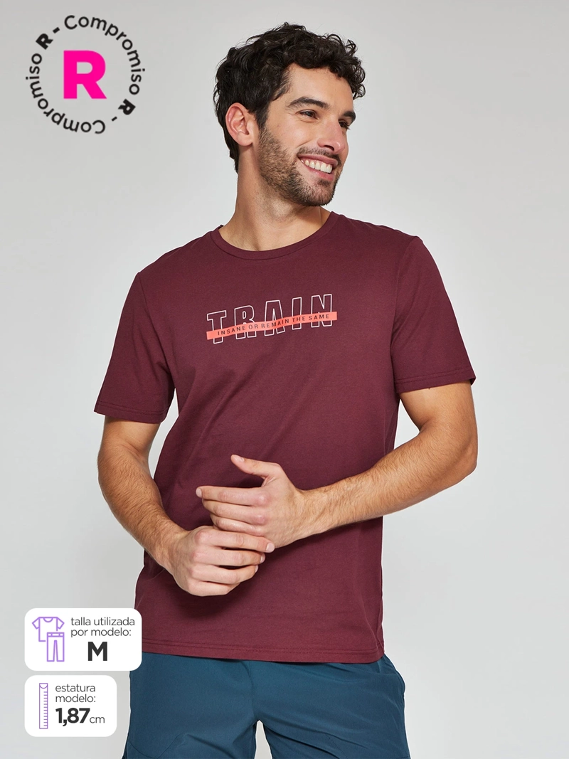 POLERA MANGA CORTA HOMBRE REVUP NAVID - 1