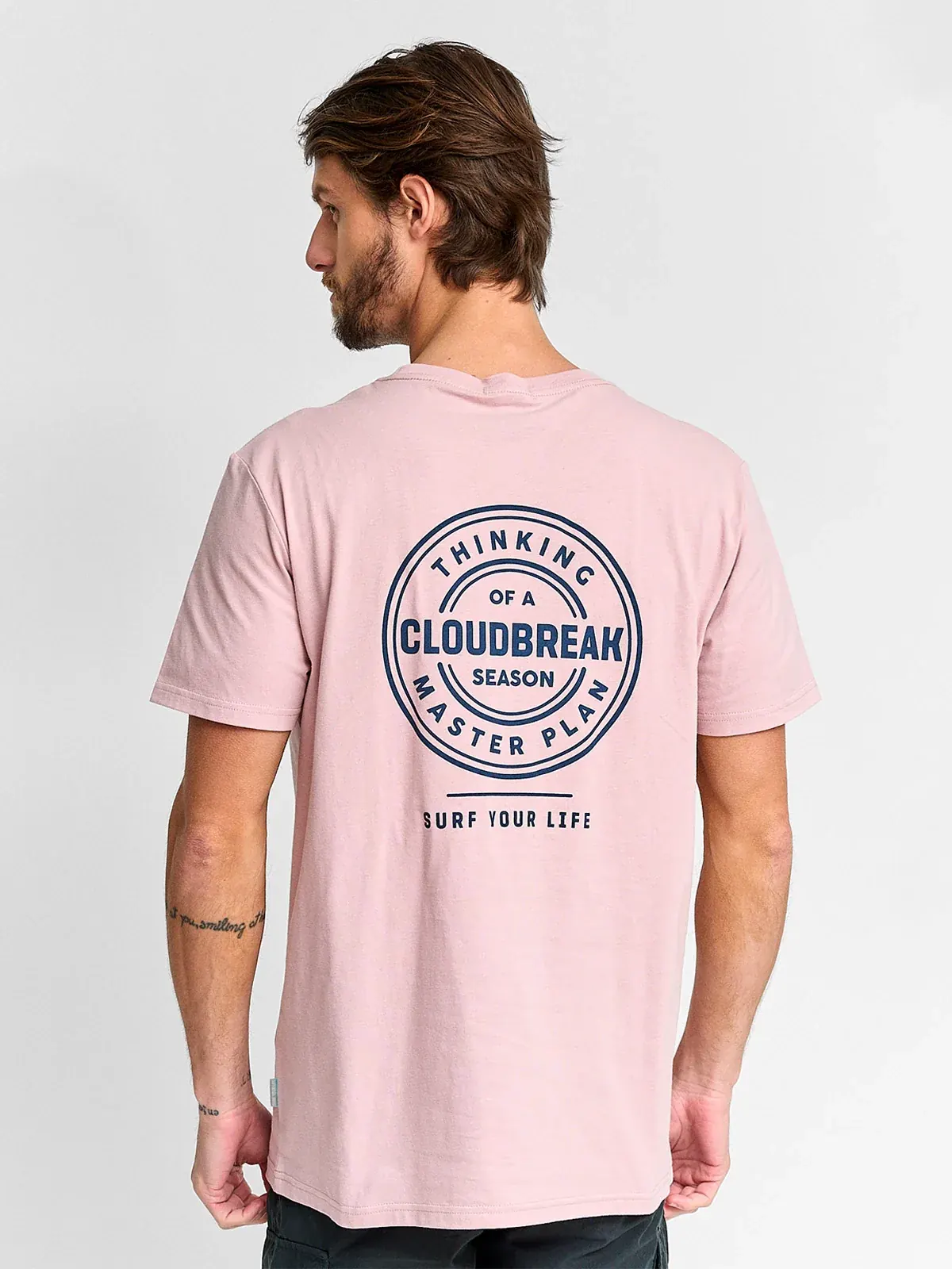 POLERA HOMBRE CLOUDBREAK ALGODÓN MANGA CORTA PRINT - 2