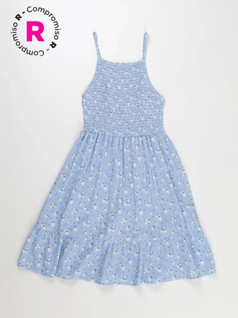 VESTIDO NIÑA M6T PANAL - 1