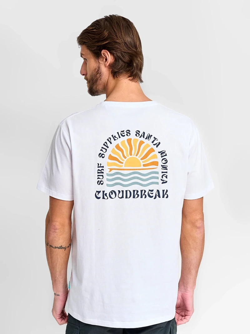 POLERA HOMBRE CLOUDBREAK ALGODÓN MANGA CORTA PRINT - 2