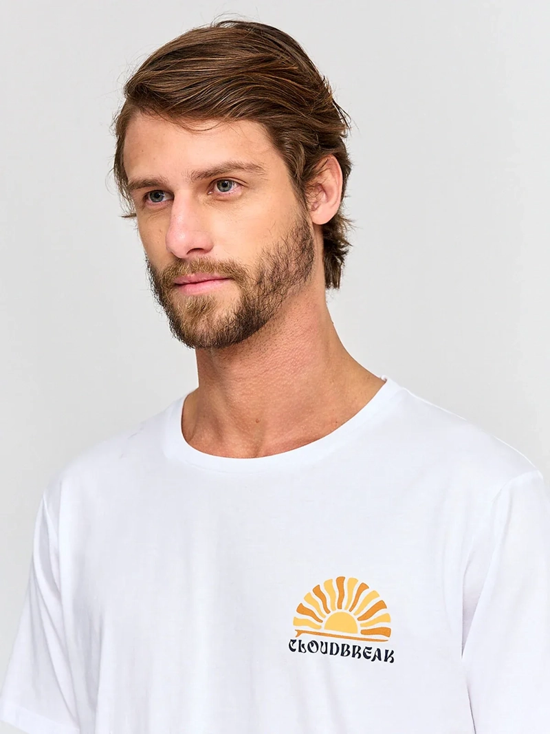 POLERA HOMBRE CLOUDBREAK ALGODÓN MANGA CORTA PRINT - 3