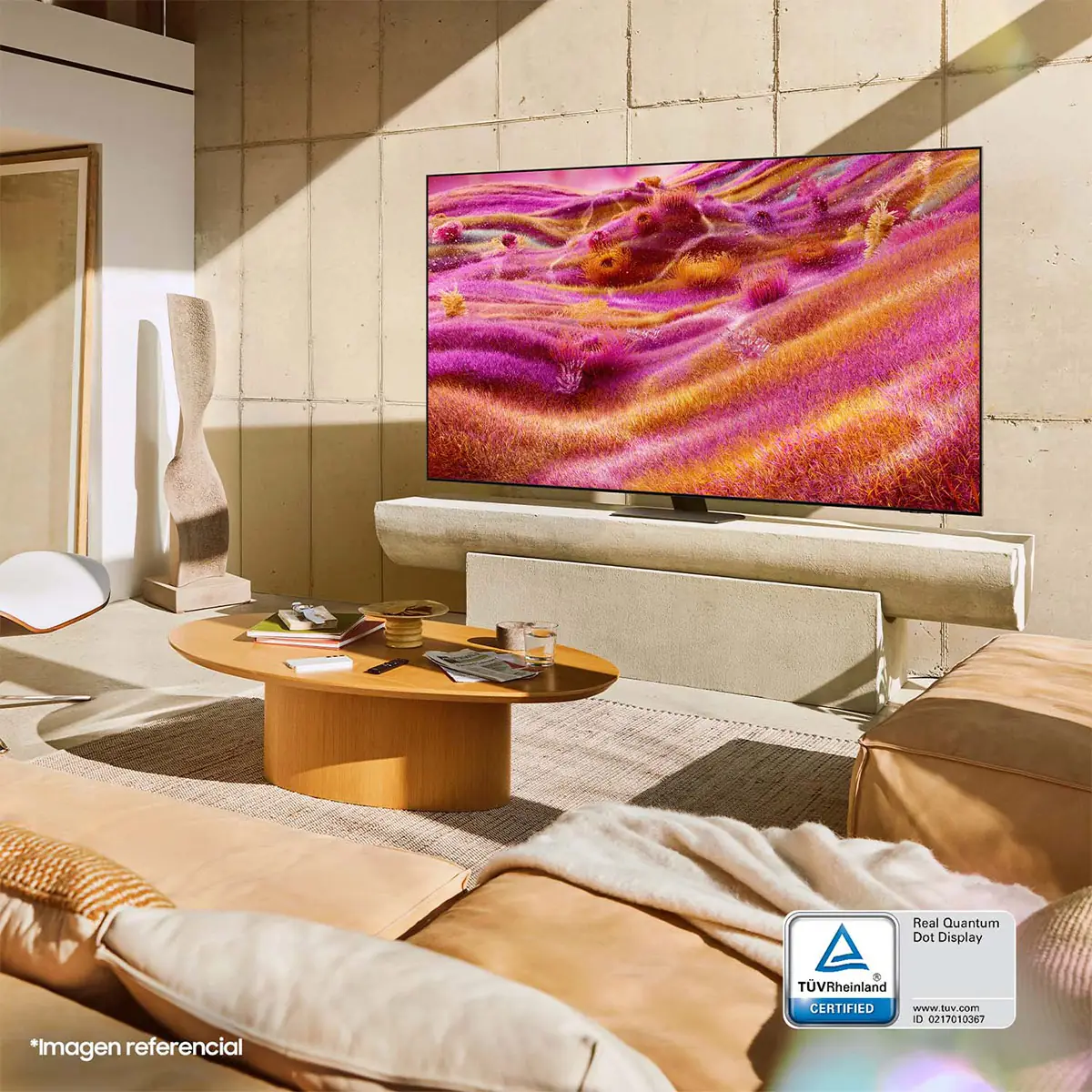 SMART TV SAMSUNG 55" QN90F NEO QLED MINI LED 4K VISION AI (2025) - 6