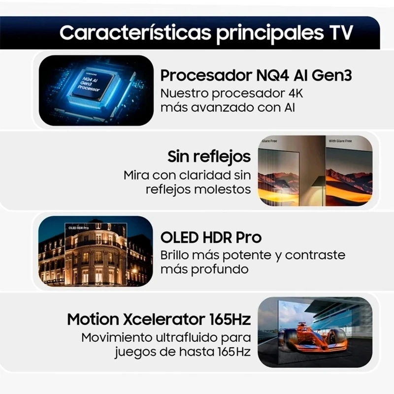 SMART TV SAMSUNG 4K S95F 65'' VISION AI SMART TV - 4