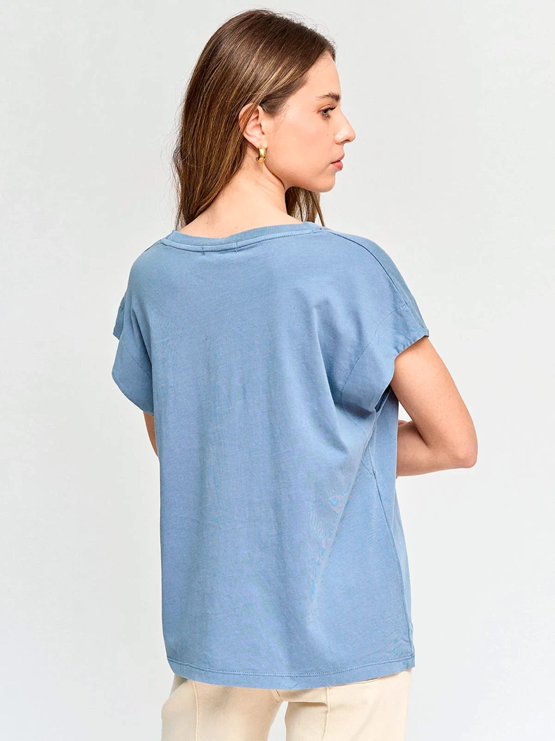 POLERA MUJER PEPE JEANS ALGODÓN CALADO - 2