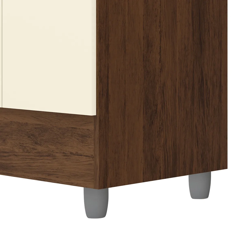 CLÓSET VEKKA HOME IDEAL 6 PUERTAS 2 CAJONES CREMA - 6