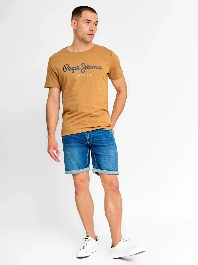 POLERA HOMBRE PEPE JEANS ALGODÓN MANGA CORTA CUELLO REDONDO - 4