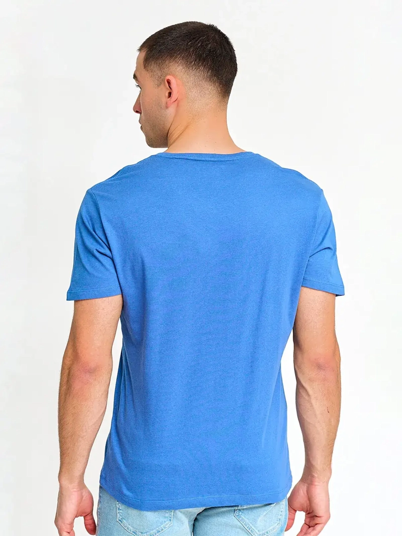 POLERA HOMBRE PEPE JEANS ALGODÓN BÁSICA CUELLO EN V - 2