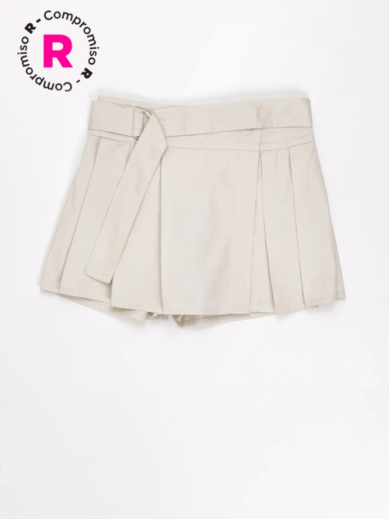 INDEX TEEN FALDA SHORT NIÑA M6T ALGODÓN TABLAS