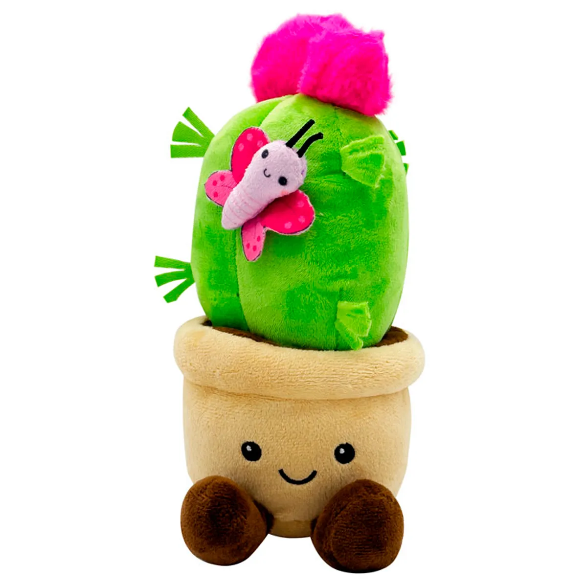 PELUCHE HAPPY PATITAS BICHIPLANTAS CON MARIPOSA - 1