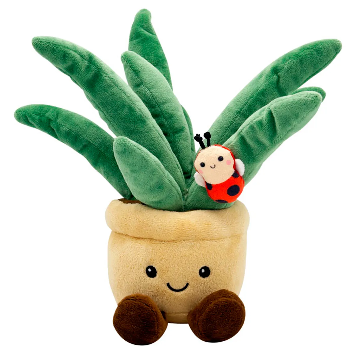PELUCHE HAPPY PATITAS BICHIPLANTAS CON MARIPOSA - 1