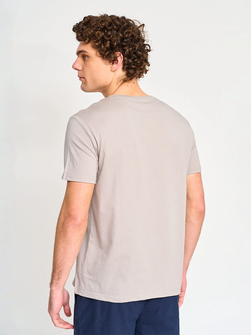POLERA HOMBRE KENNETH STEVENS ALGODÓN CUELLO REDONDO MANGA CORTA - 2