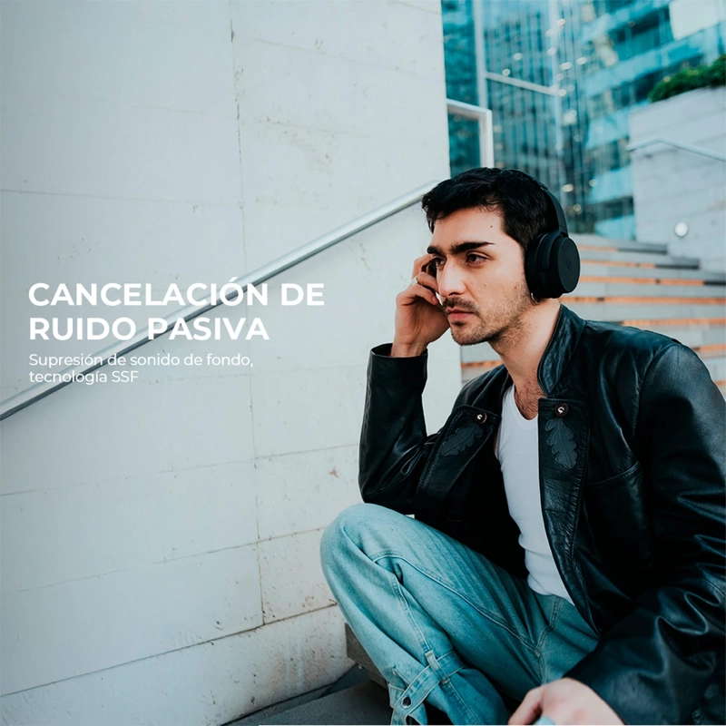 AUDÍFONOS SLEVE ON EAR EVO BLUETOOTH BLUE SKY - 5