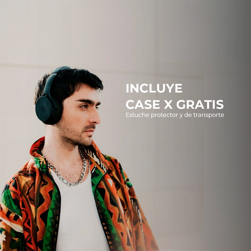AUDÍFONOS SLEVE ON EAR EVO BLUETOOTH CREAM - 10