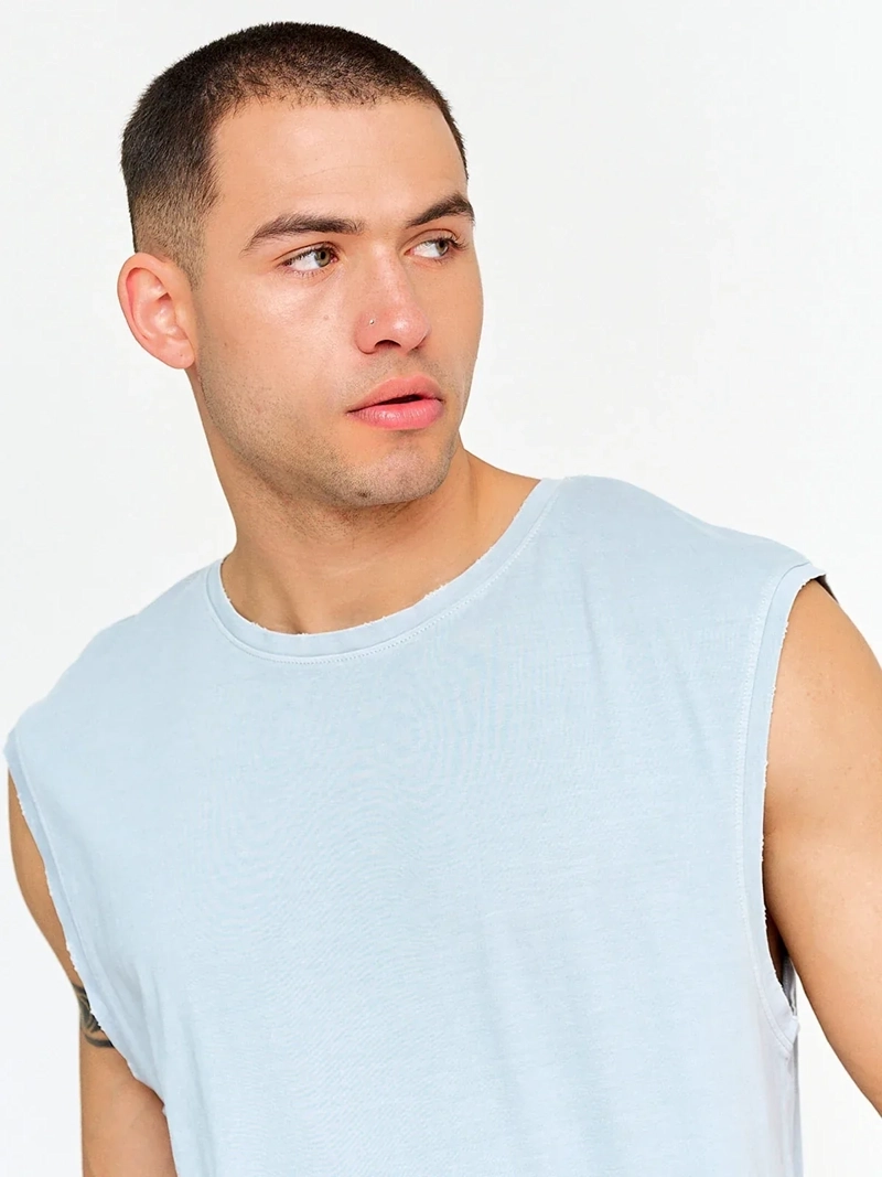 POLERA HOMBRE INDEX ALGODÓN SIN MANGAS - 3