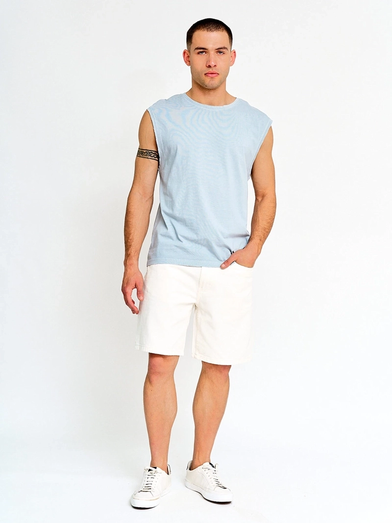 POLERA HOMBRE INDEX ALGODÓN SIN MANGAS - 4