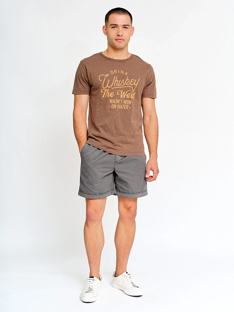 POLERA HOMBRE BARBADOS ALGODÓN MANGA CORTA ESTAMPADA - 4