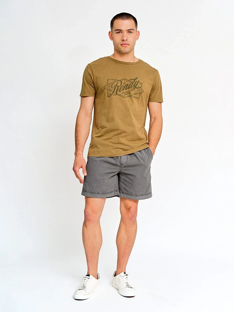 POLERA HOMBRE BARBADOS ALGODÓN MANGA CORTA ESTAMPADA - 4