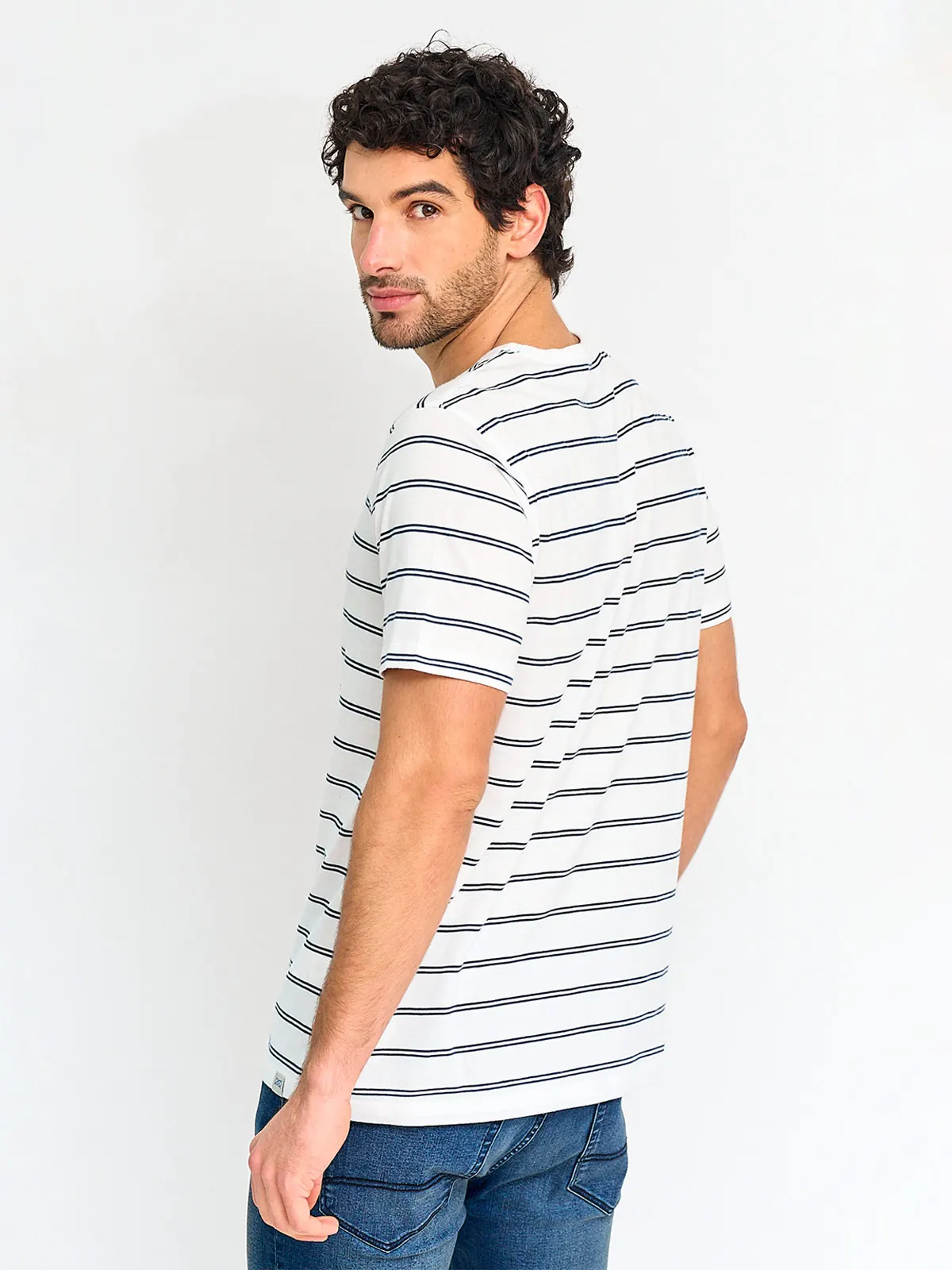 POLERA HOMBRE REGATTA ALGODÓN CUELLO REDONDO MANGA CORTA - 2