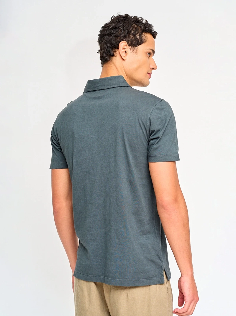 POLERA HOMBRE REGATTA ALGODÓN CUELLO POLO MANGA CORTA - 2