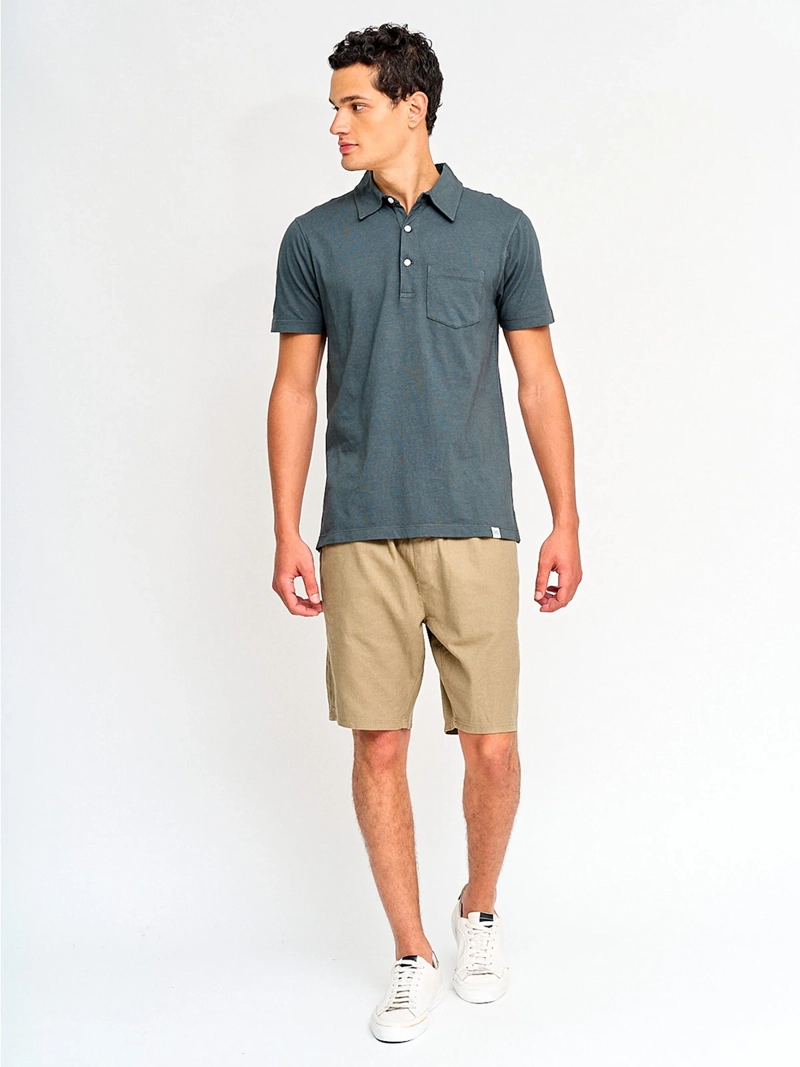POLERA HOMBRE REGATTA ALGODÓN CUELLO POLO MANGA CORTA - 4