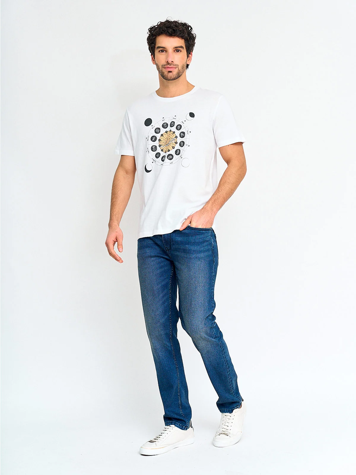 POLERA HOMBRE REGATTA ALGODÓN CUELLO REDONDO MANGA CORTA - 4