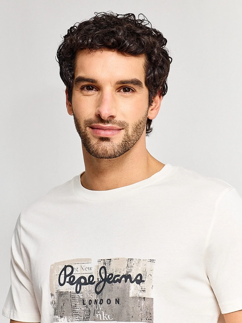 POLERA HOMBRE PEPE JEANS ALGODÓN MANGA CORTA - 3