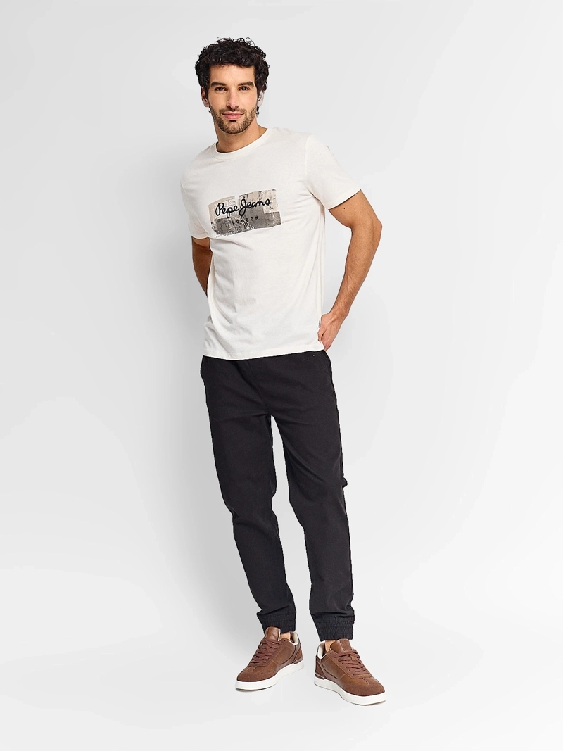 POLERA HOMBRE PEPE JEANS ALGODÓN MANGA CORTA - 4