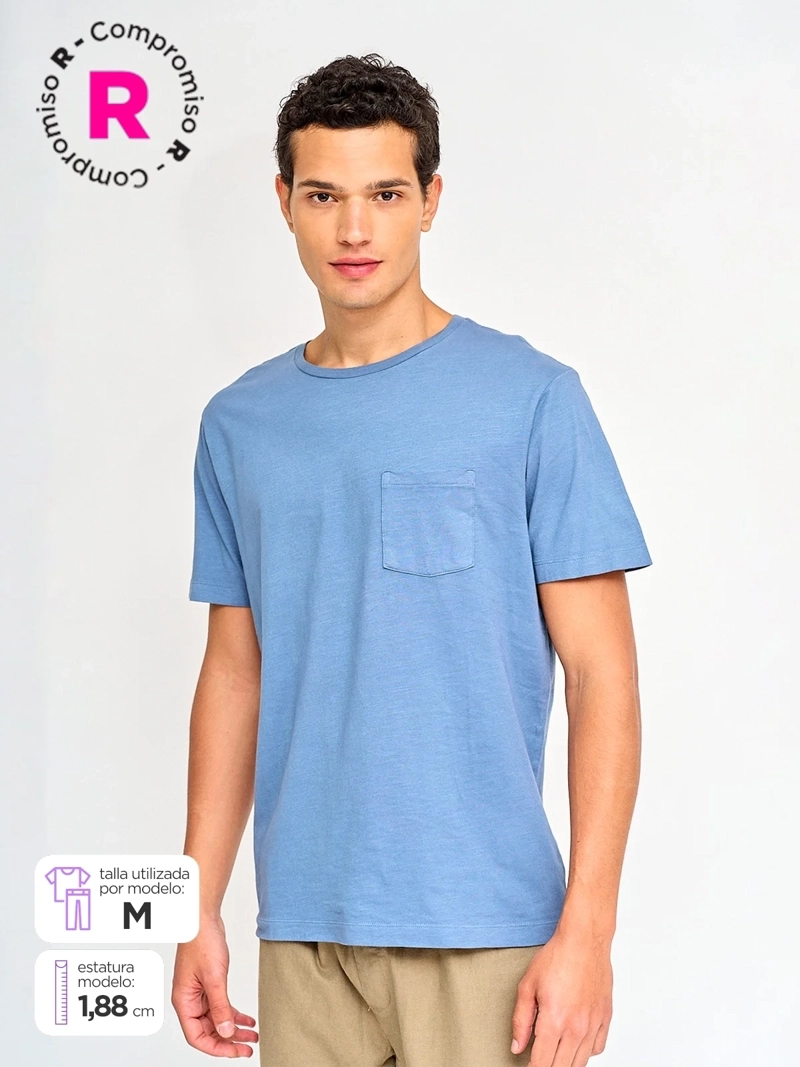 POLERA HOMBRE MARQUIS ALGODÓN MANGA CORTA - 1
