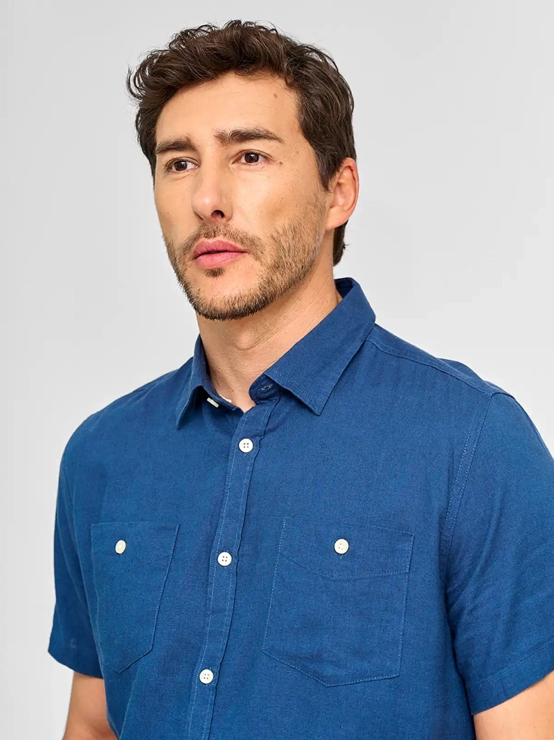 CAMISA HOMBRE REGATTA LINO MANGA CORTA - 3