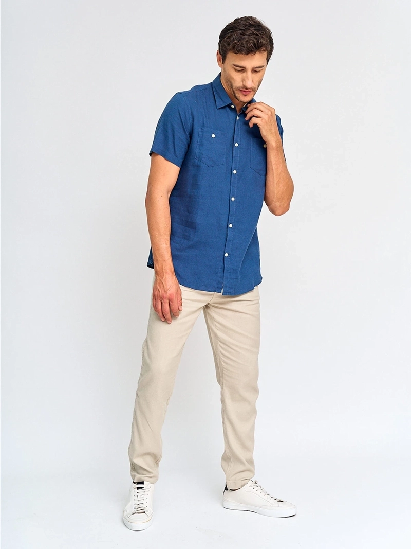 CAMISA HOMBRE REGATTA LINO MANGA CORTA - 4