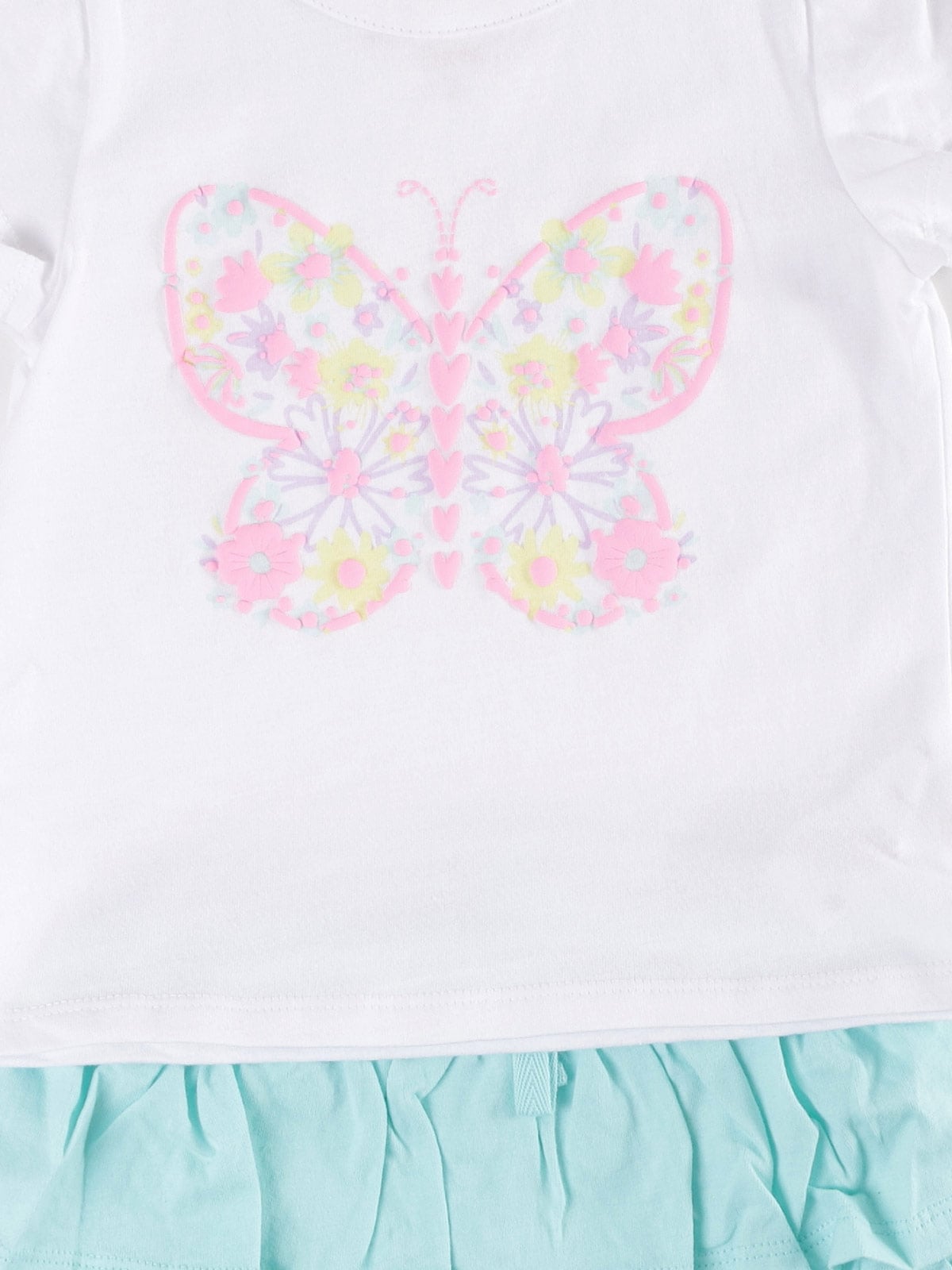 CONJUNTO NIÑA BABY HARVEST POLERA CON FALDA Y CALZA - 3