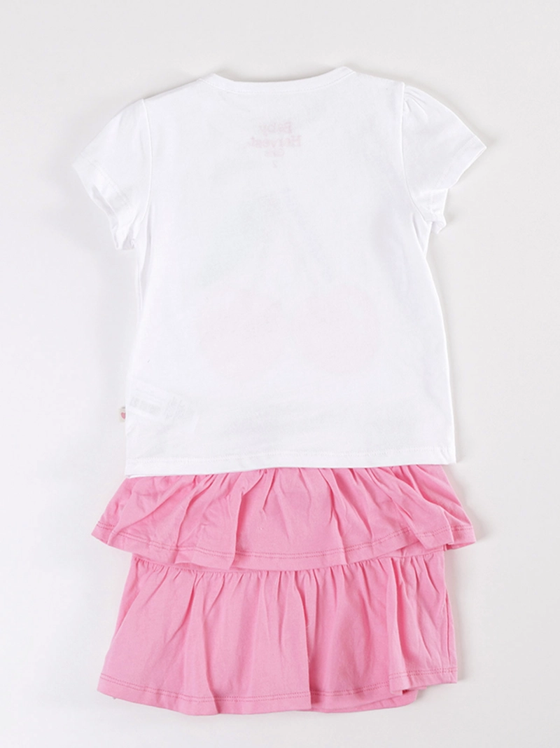 CONJUNTO NIÑA BABY HARVEST POLERA CON FALDA Y CALZA - 6