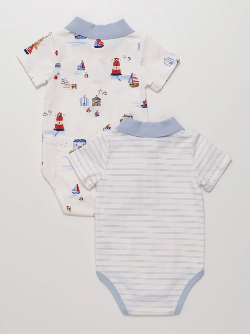 PACK BODIE ALGODÓN NIÑO BABY HARVEST - 2