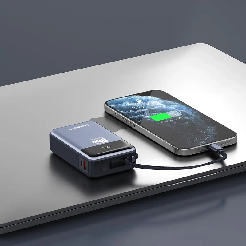 BATERÍA PORTÁTIL MASTER G 65 WATTS 20000 MAH UCP20PD65D - 6