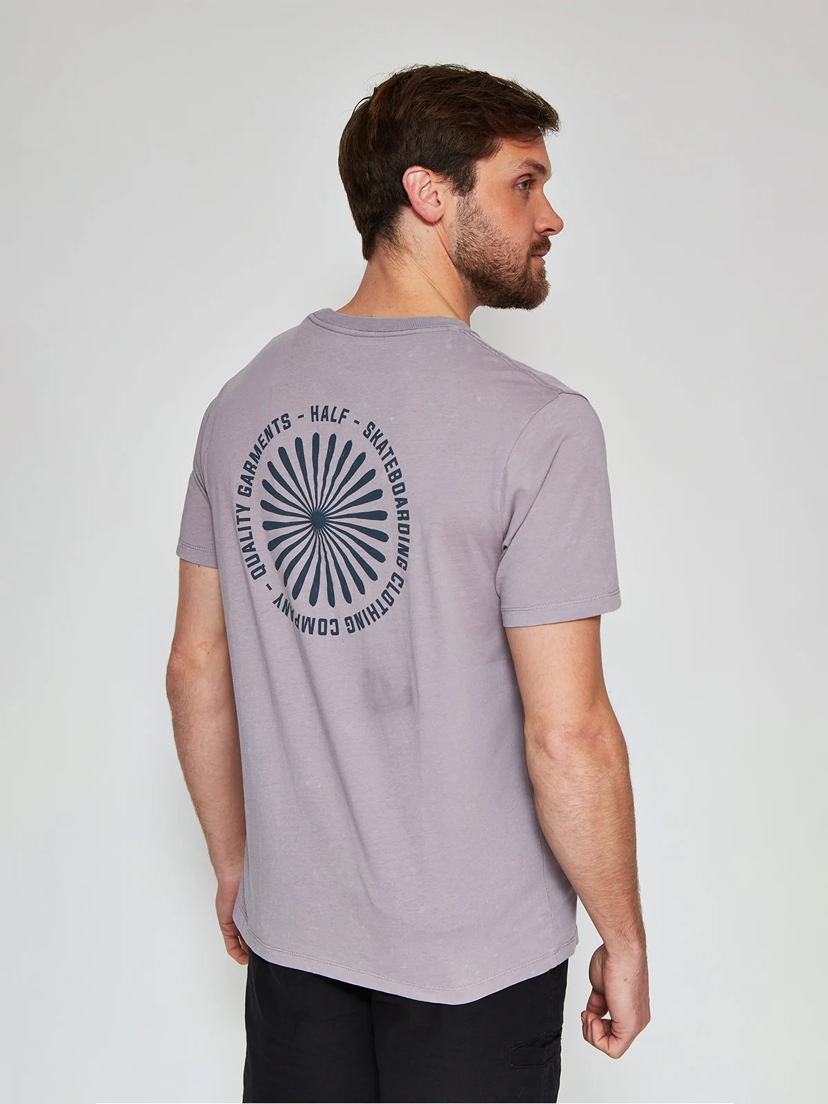 POLERA HOMBRE HALF ALGODÓN MANGA CORTA - 2