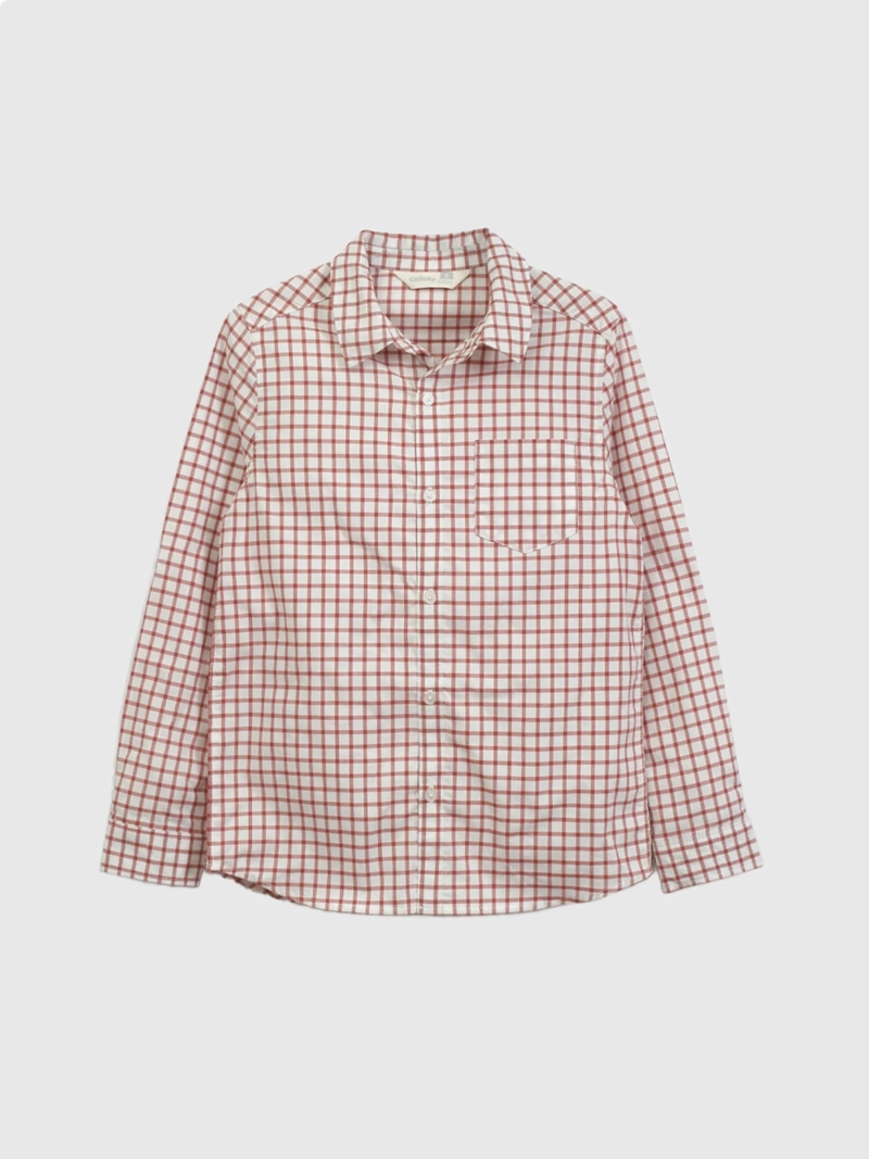 CAMISA NIÑO COLLOKY CUADROS - 1