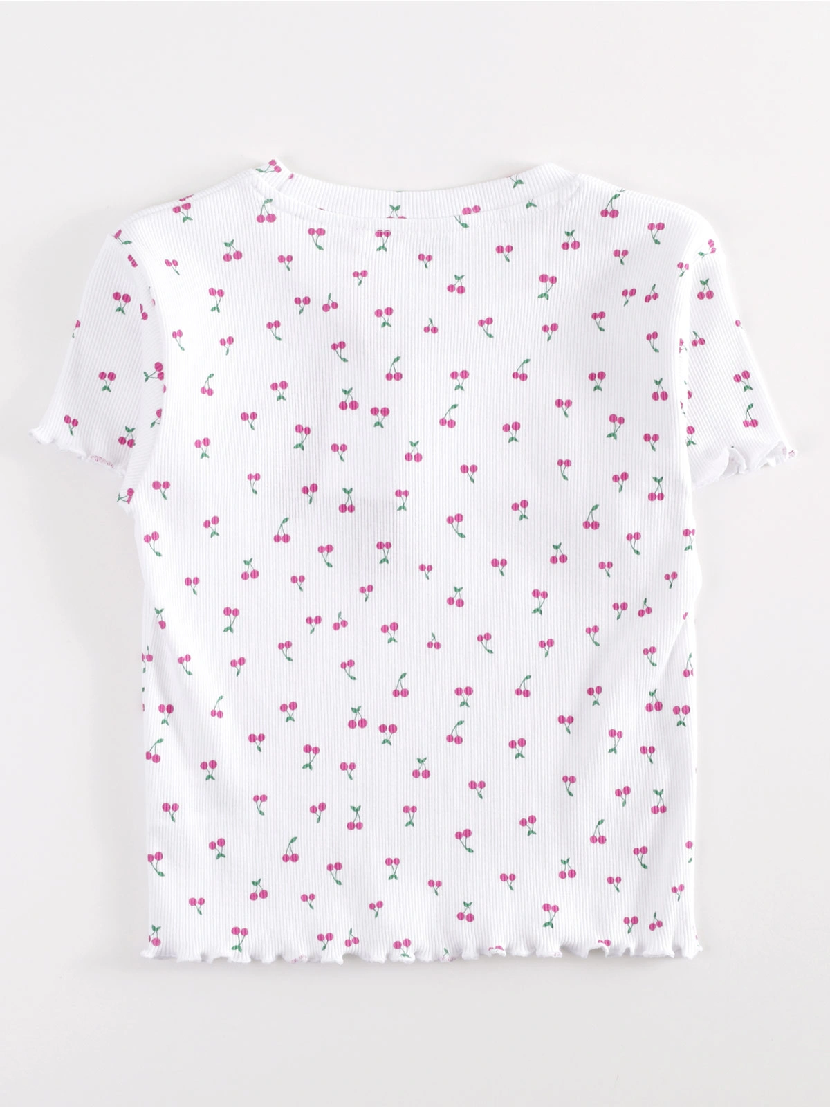 POLERA MANGA CORTA NIÑA M6T RIB FULL PRINT - 2