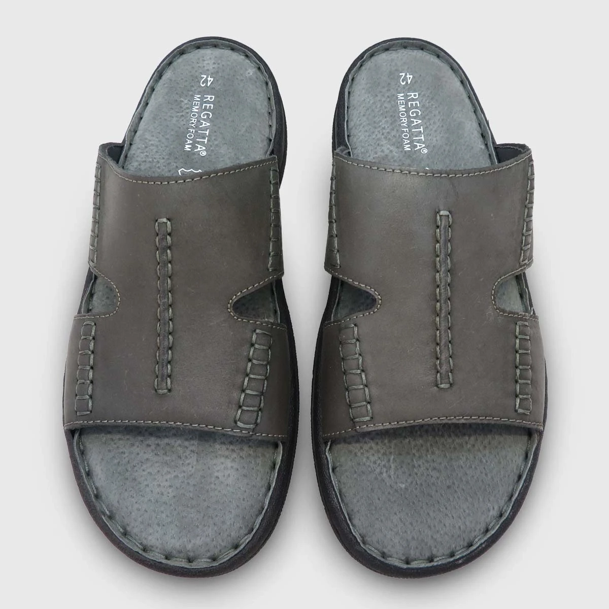 SANDALIAS HOMBRE REGATTA CUERO ROMULO - 6