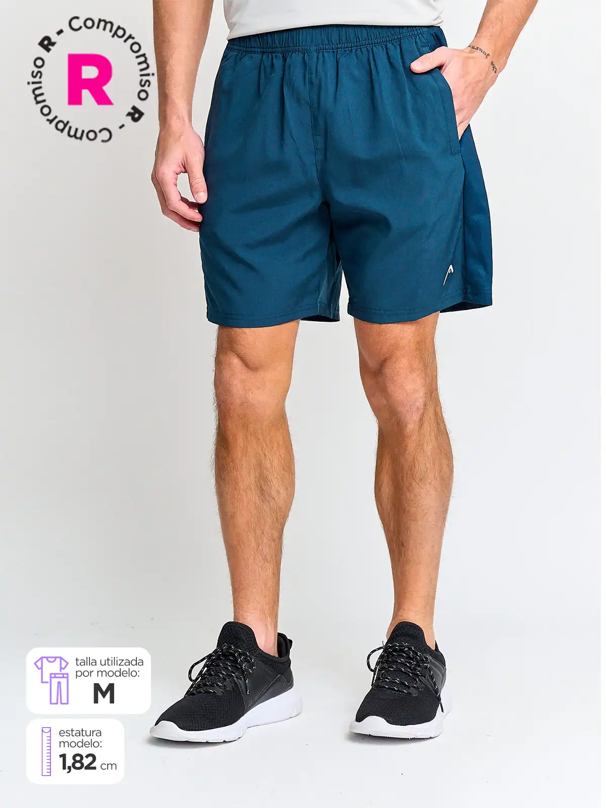 SHORT HOMBRE HEAD ERUN - 1