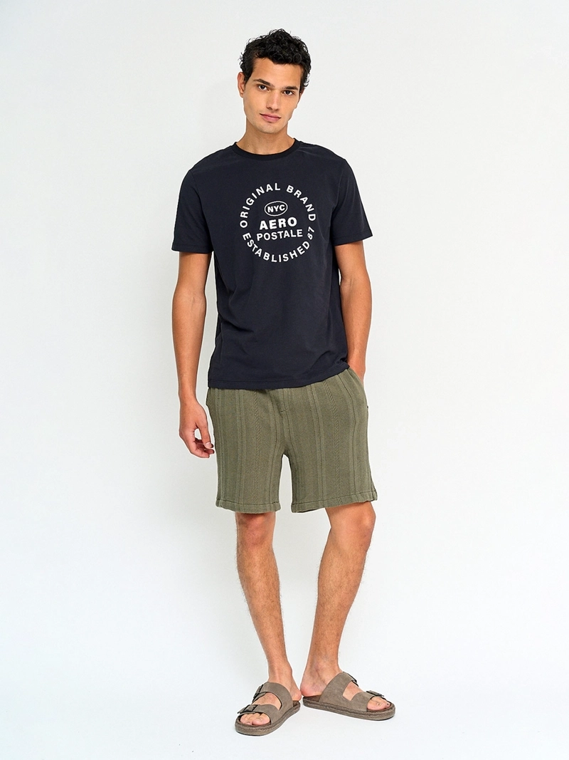 POLERA HOMBRE AEROPOSTALE ALGODÓN MANGA CORTA - 4