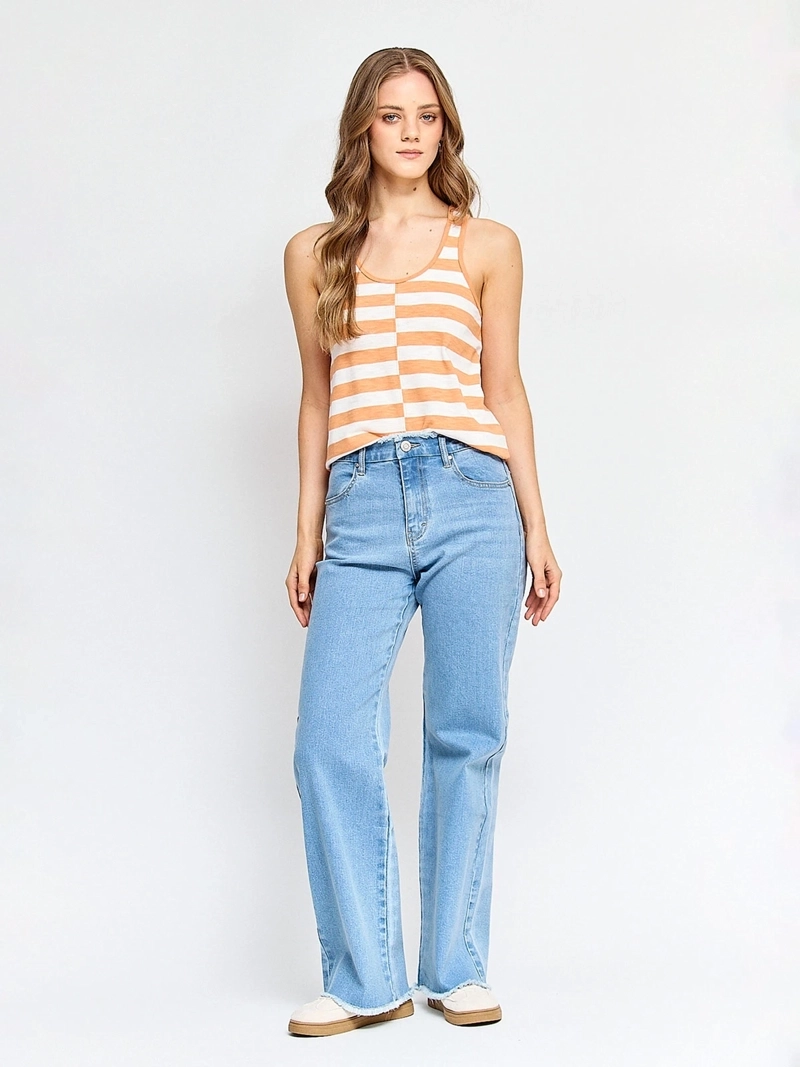 POLERA MUJER PEPE JEANS ALGODÓN RAYADA - 4
