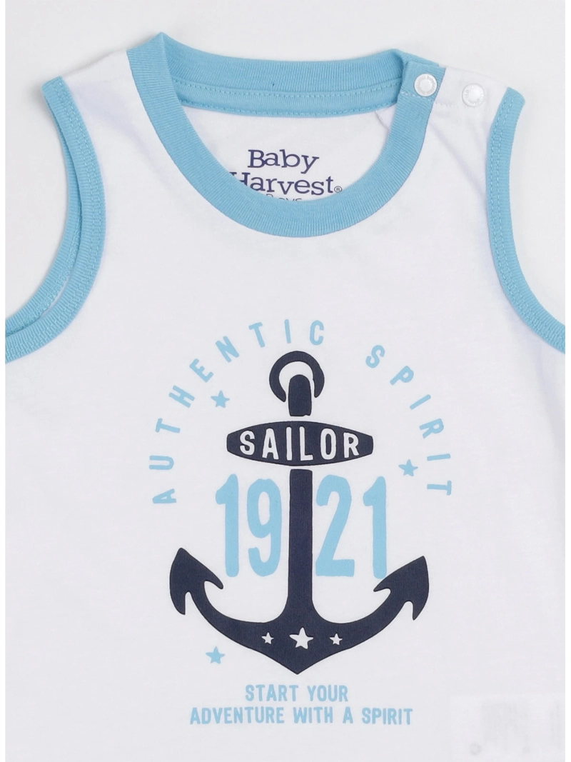POLERA SIN MANGA NIÑO BABY HARVEST PRINT CENTRAL - 3